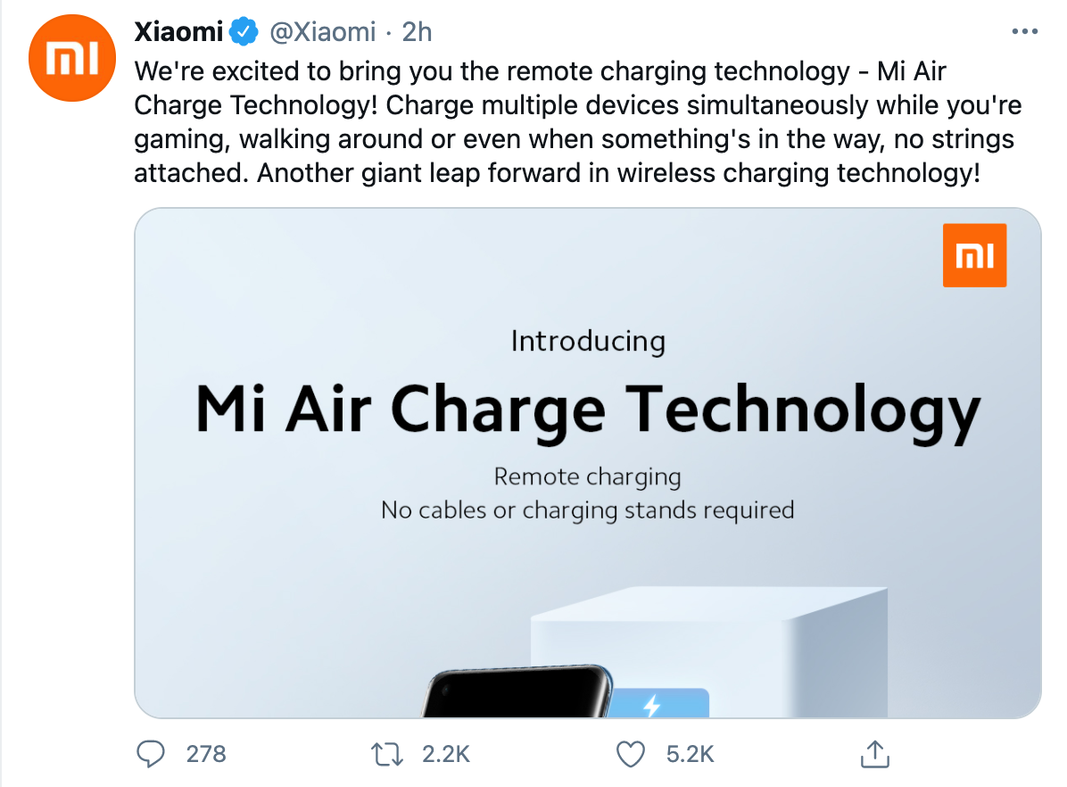 Mi Air Charge